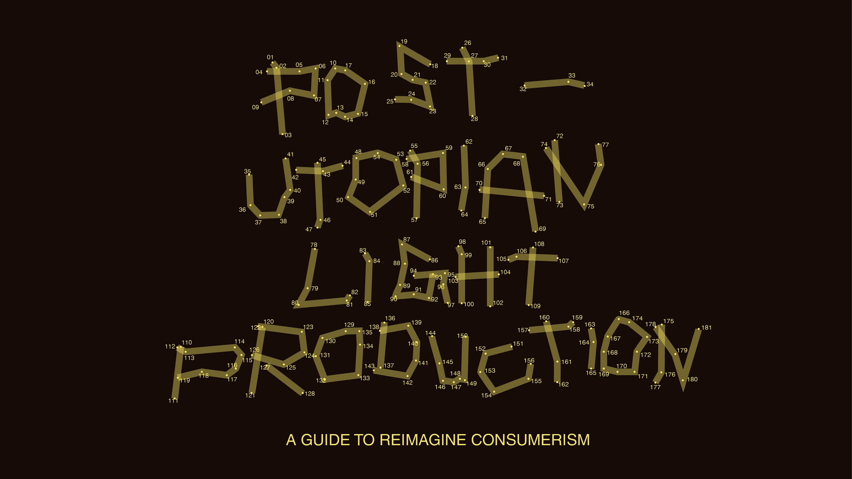 Post-Utopian Light Production — board 1 of 17